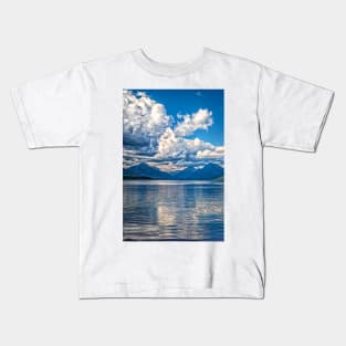 Lake McDonald Glacier National Park Kids T-Shirt